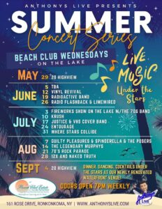 summer concert series 2024 beach club wednesdays